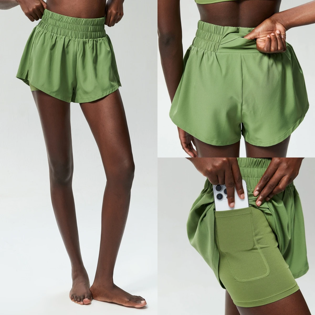Sports shorts running shorts yoga shorts workout shorts women fitness elastic running workout short leggings for ladies gym sport outdoor cycling shorts