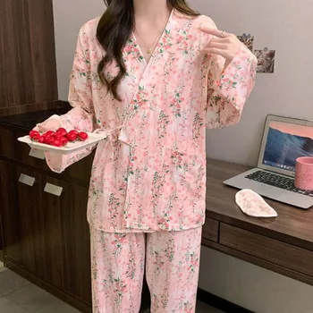 ملابس نوم للنساء طقم بيجامات طقم بيجامة نسائية بيجامات نسائية مثيرة ملابس منزلية طقم بيجامة نسائية بدلة نسائية 6