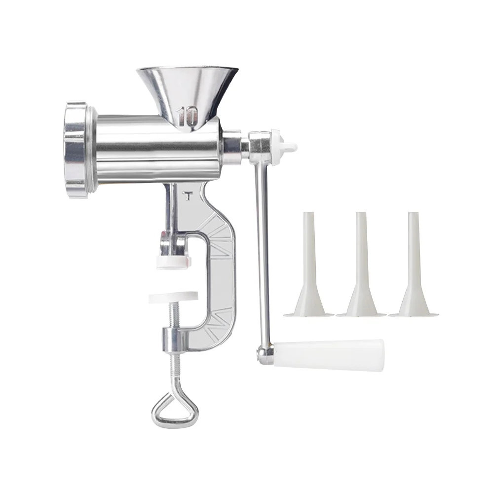 Meat Grinder Food Grinder Attachments Multifunctional Handheld Making Mincer Cooking Tools Portable Sausage Noodles Grinder Hand Crank Accessories Kitchen Supplies
