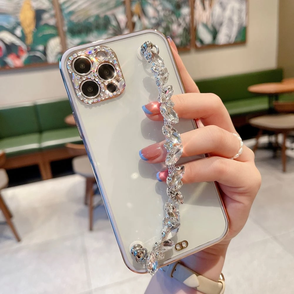 Luxury Rhinestone diamond phone case for iphone 14 Pro Max 13 11 12 XR