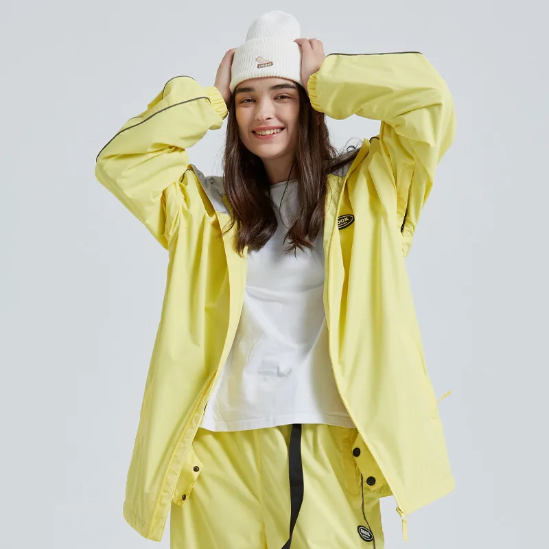 MUTUSNOW New Winter Fashion Men And Women's Warm Waterproof Snowboard Tops Outdoor Breathable Male And Female Ski Vests