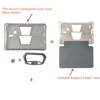 Original TPU Silicon Transparent Case Cover Metal Holder and Foldable Support Tablet Case For 8848 Unihertz TANK Pad 1