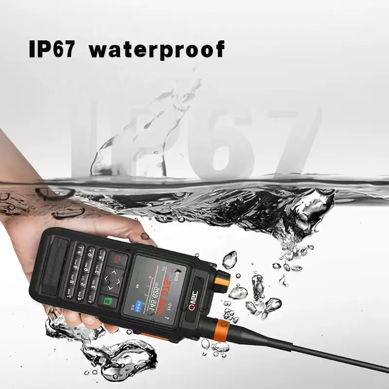 Winuo VR-N76 handheld walkie-talkie UV dual-band IP67 waterproof outdoor self-driving Bluetooth GPS positioning APRS