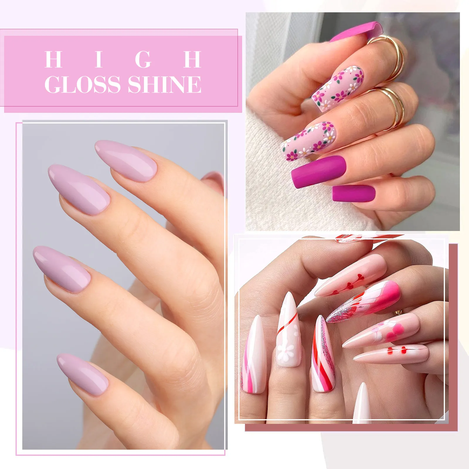 CANNI 9ml*6 Stück TPO-FREI Sommerfarben Neon Pink Gel Nagellack Set Abziehbarer UV LED Semi-Permanent Langanhaltende Nagel-Maniküre – Detail 25