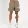 2024 New Men's Shorts Quick Drying Breathable Stretch Quarter Pants Jogger Gym Exercise Fitness Shorts 6