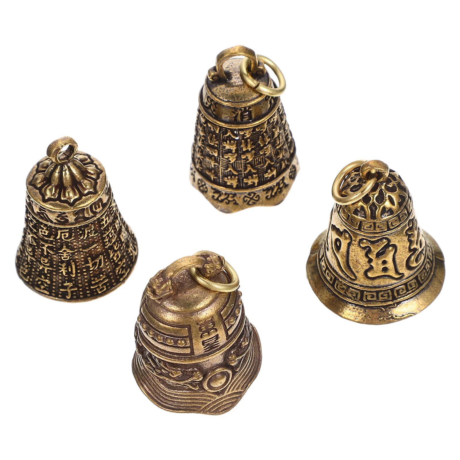 

Bell Keychain Antique Doorbell Vintage Bell Hanging Decoration Ornament Cow Brass Bells Vintage Style Brass Bell