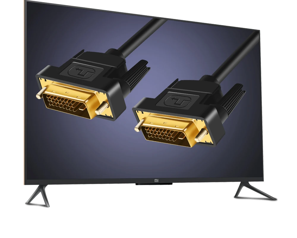 3M DVI TO DVI 24+1 plug cable High speed 1080p Gold Male to Male DVI