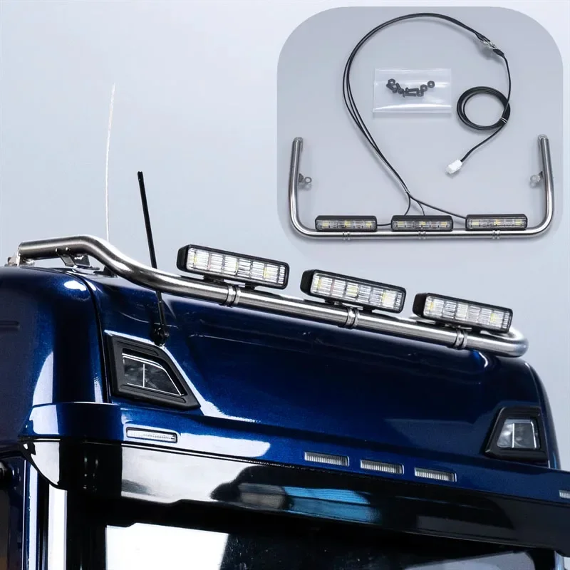 タミヤ 1/14 スカニア LEDアルミアンダーバー | TRZX 1⁄14 タミヤ スカニア 770S 6×4 RC トラック用 1Set LED