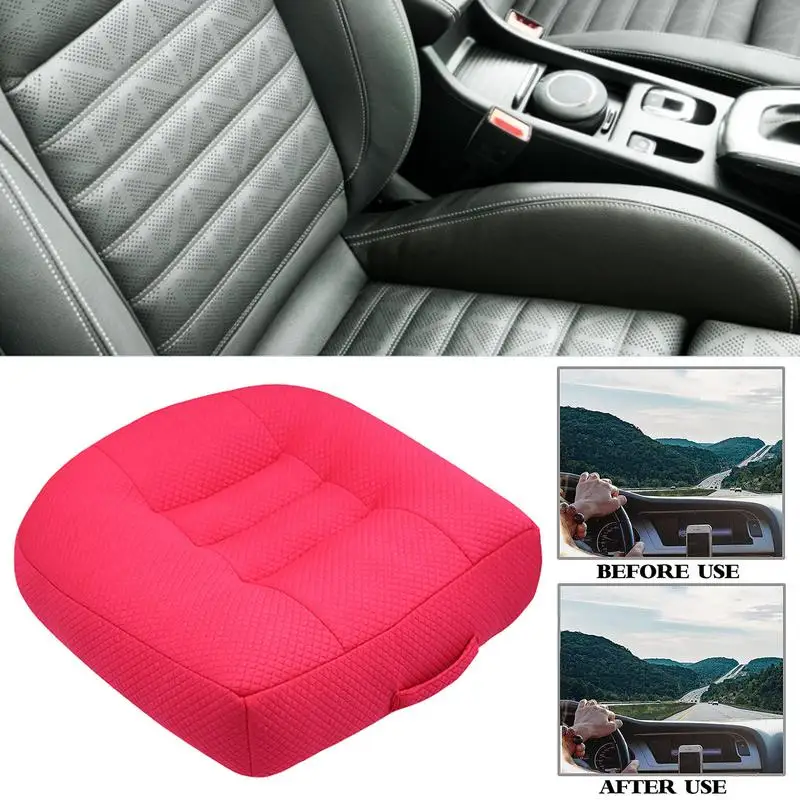 Car Booster Seat Cushion Heightening Height Boost Mat Breathable