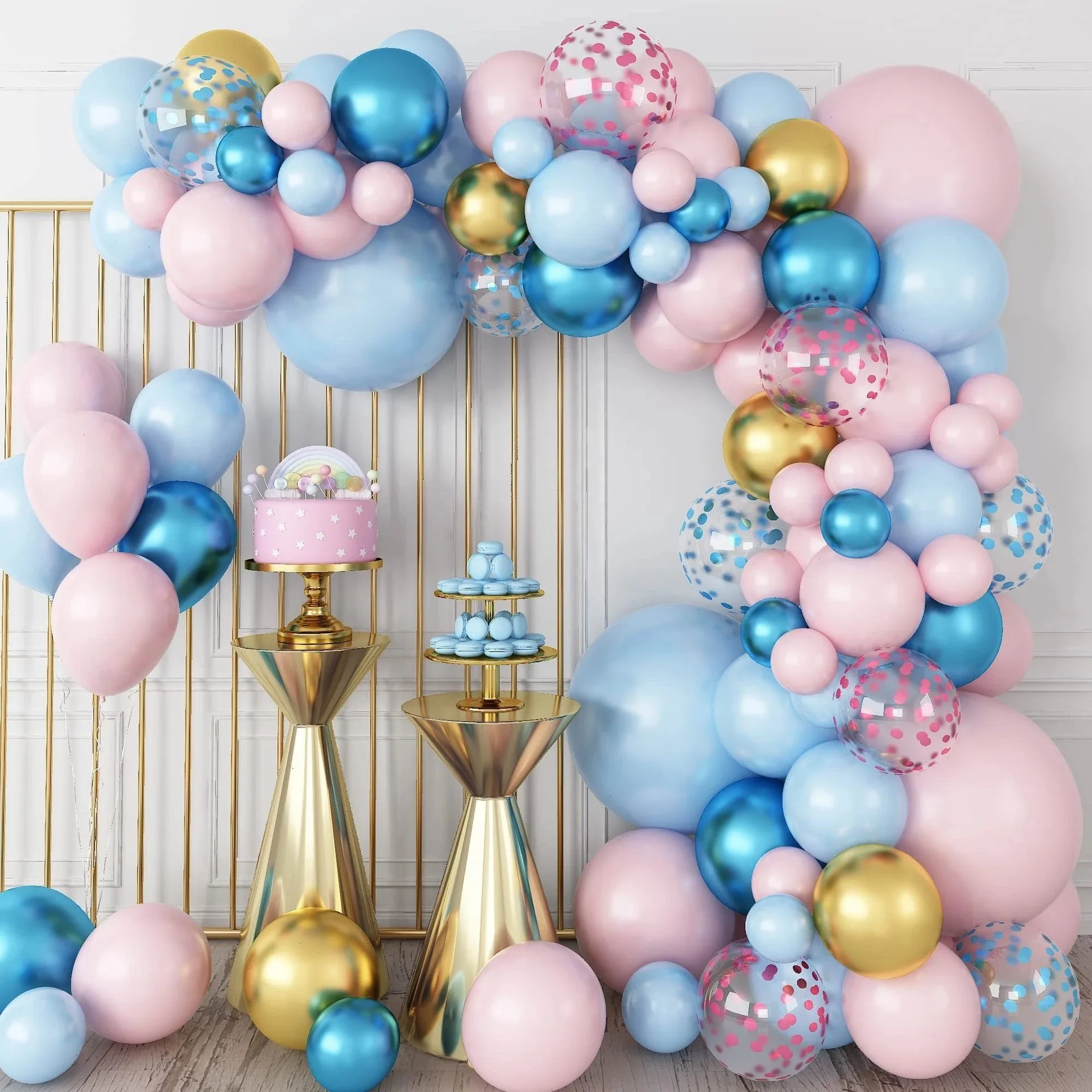 Gender Reveal Party Decoration Blue Baby  Gender Reveal Party Decorations  Boy Girl - Ballons & Accessories - Aliexpress