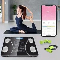 1pc Body fat scale, intelligent wireless digital bathroom weight scale, body composition analyzer weight scale 1