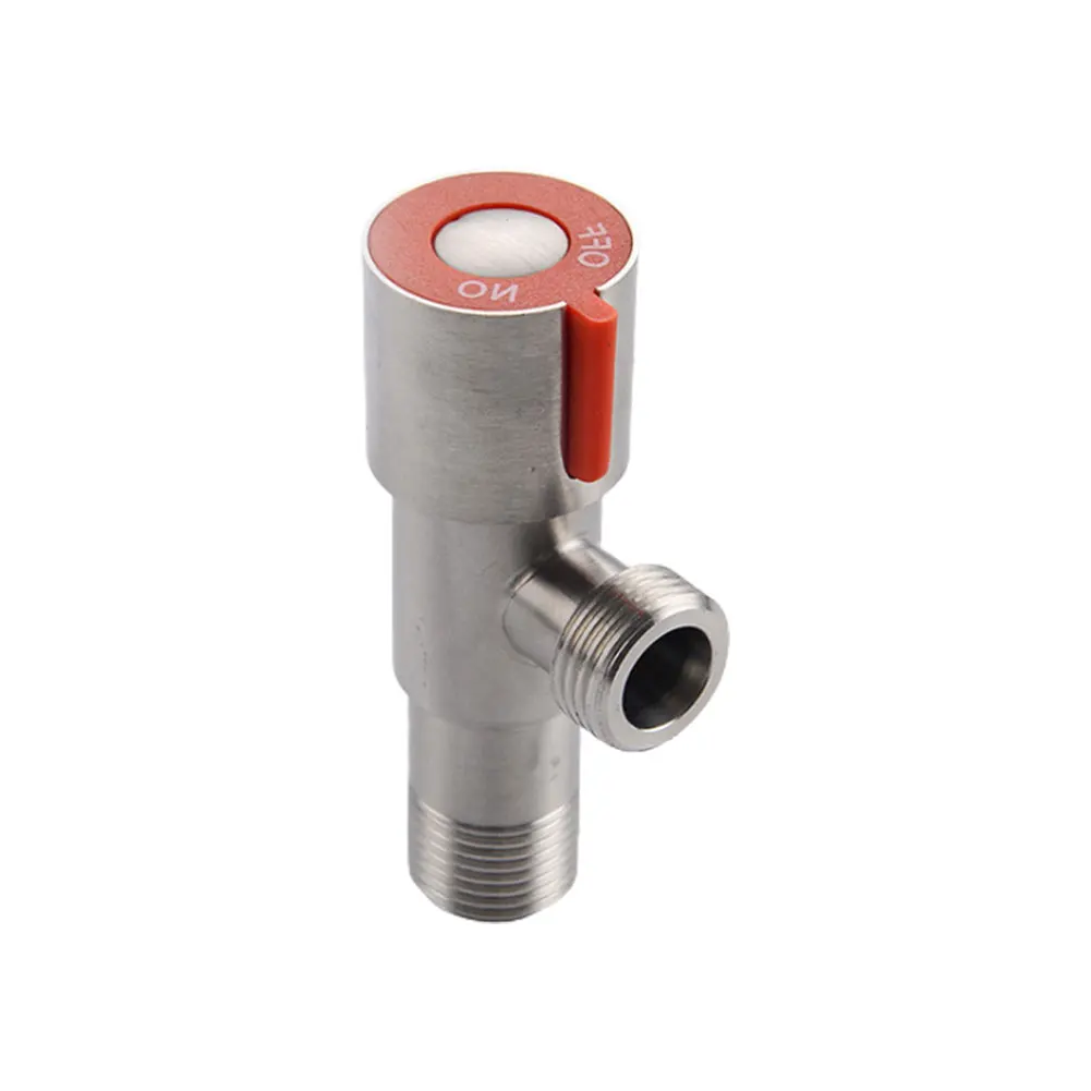 Stainless Steel Water Stop Valve for Toilets, Kitchens, and Bathrooms