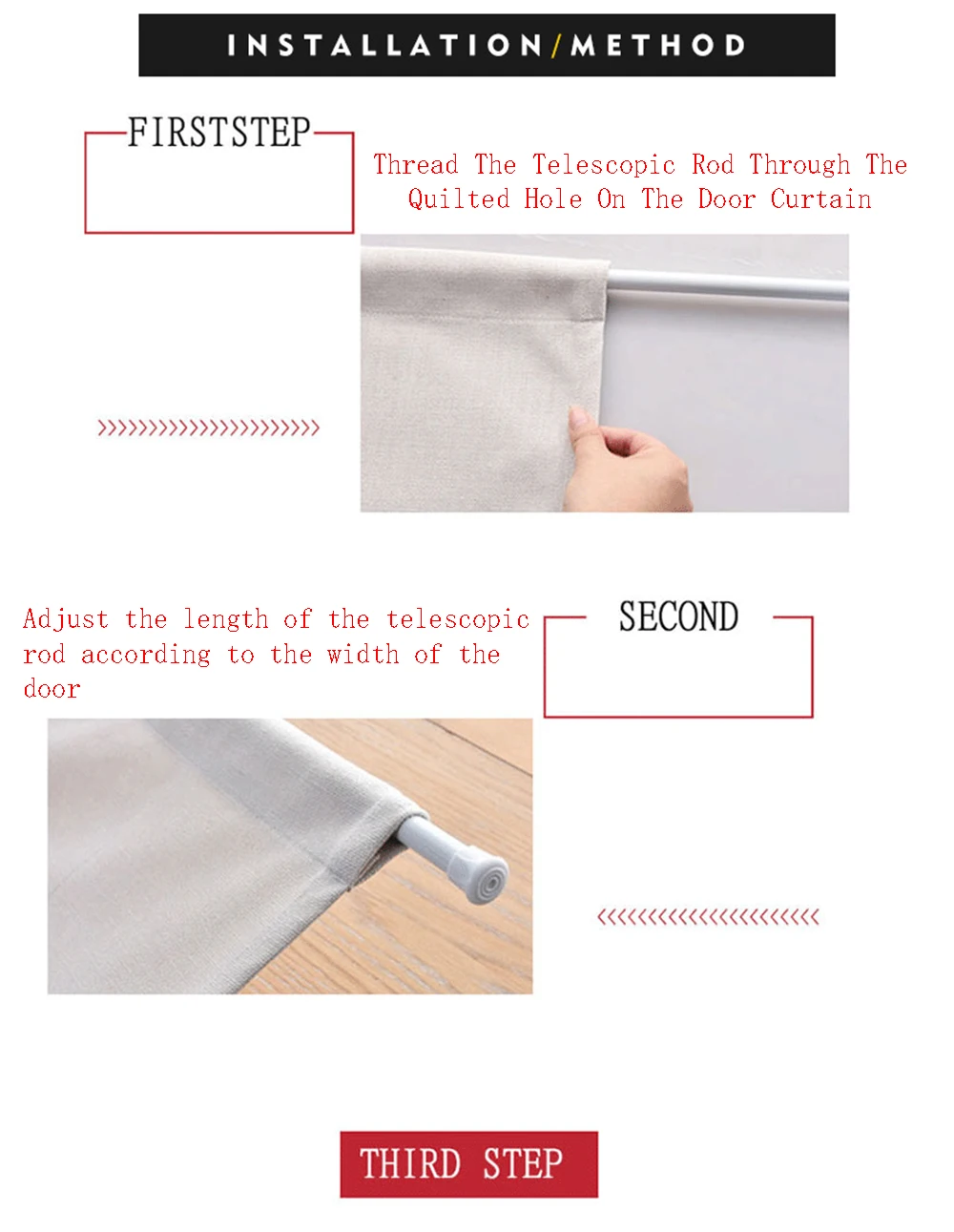 If you need a onepiece curtain, you can make remarks when placing an