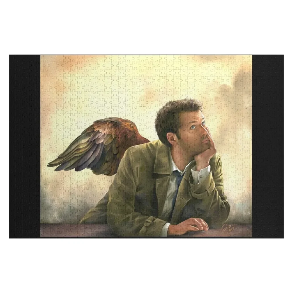 

Castiel Renaissance style Jigsaw Puzzle Children Customized Kids Gift Puzzle