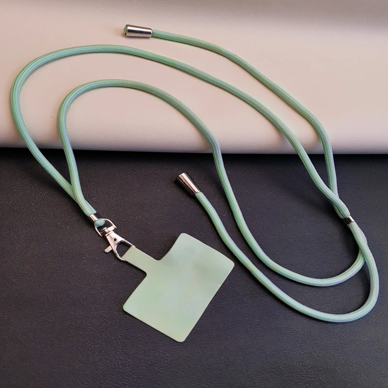 Adjustable Crossbody Phone Lanyard Necklace with Safety Clip