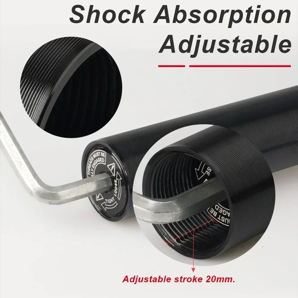 초경량 알루미늄 합금 MTB 서스펜션 시트 포스트 튜브 자전거 시트 포스트 27.2/30.9/31.6mm 충격 흡수 장치 댐핑 자전거 시트 튜브