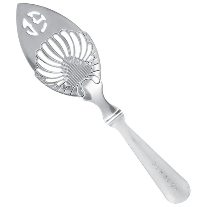 Stainless Steel Absinthe Spoon Wire Mixed Strainer Cocktail Shaker Drinking Colander Filter Bar Wormwood Bar Filter Spoons Tool cocktail spoon cocktail stir sticks