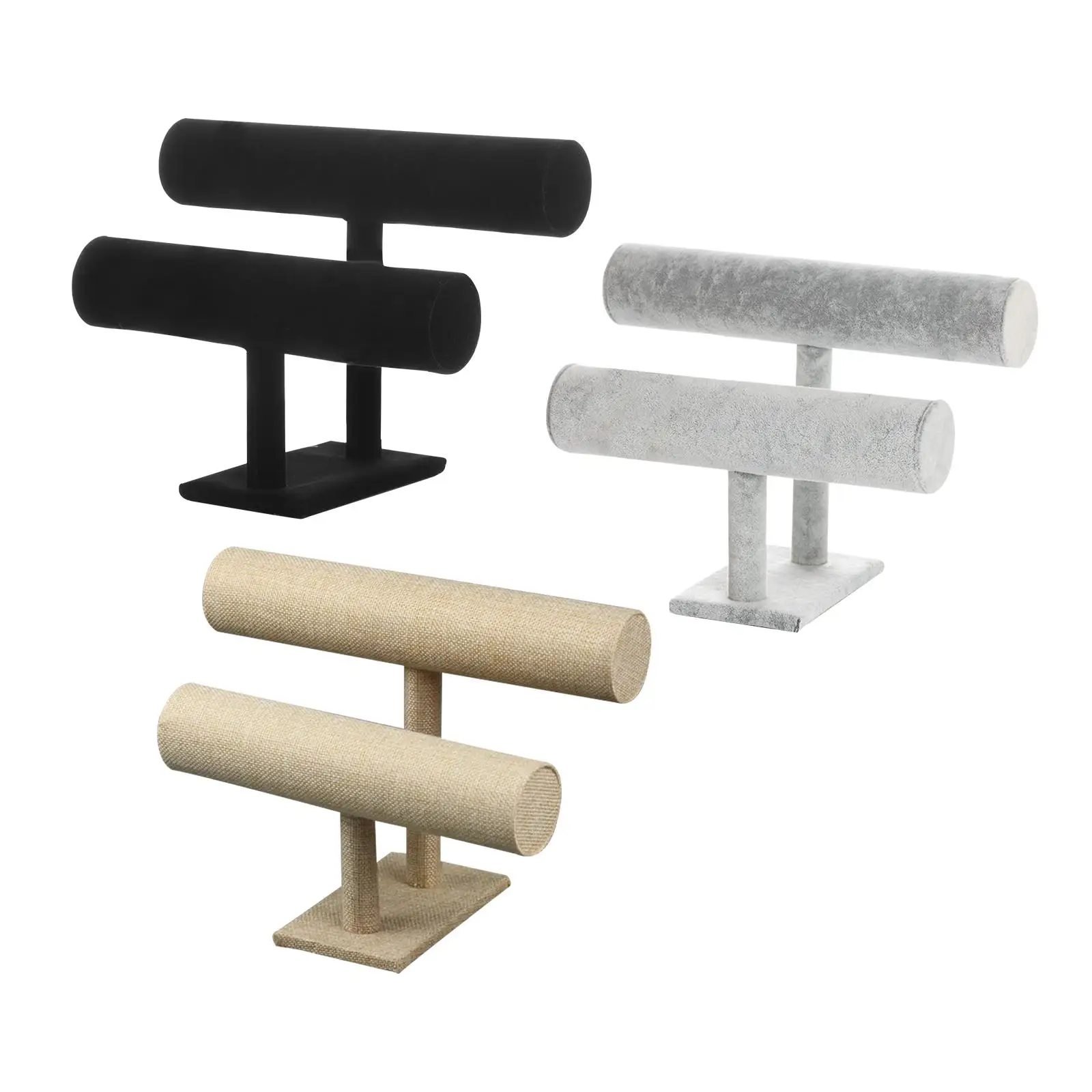 

2 Tiers Necklace Jewelry Necklace Rack for Women, Girl, Men Professional
