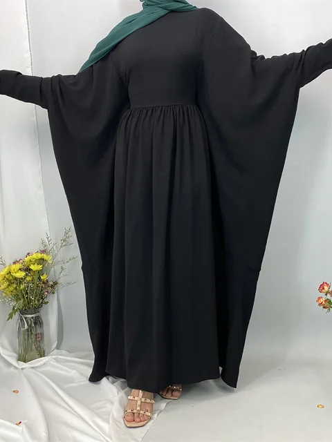 S.H ARAB SHOP شكل جناح الخفّاش رداء قفطان ماروكين نسائي 5
