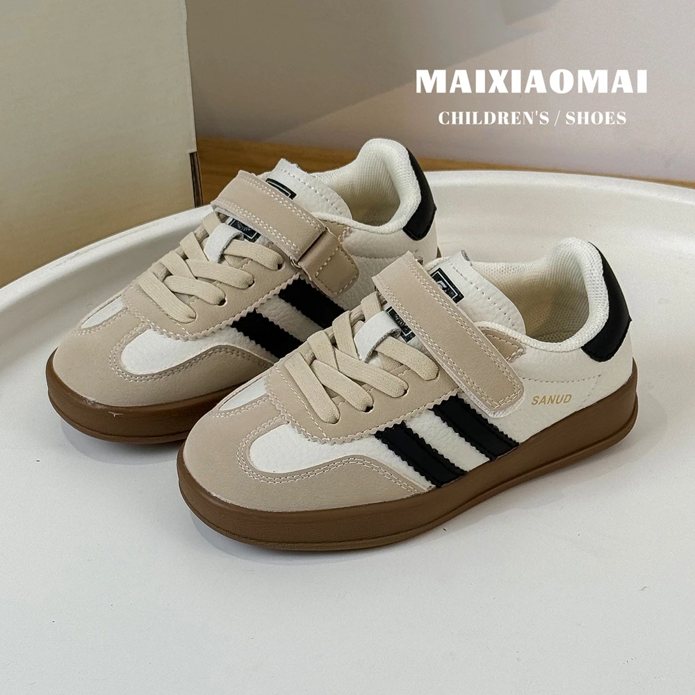 Spring Autumn Kids Casual Shoes Fashion Boys Girls Board Shoes Breathable Little Kids Sports kid school shoes