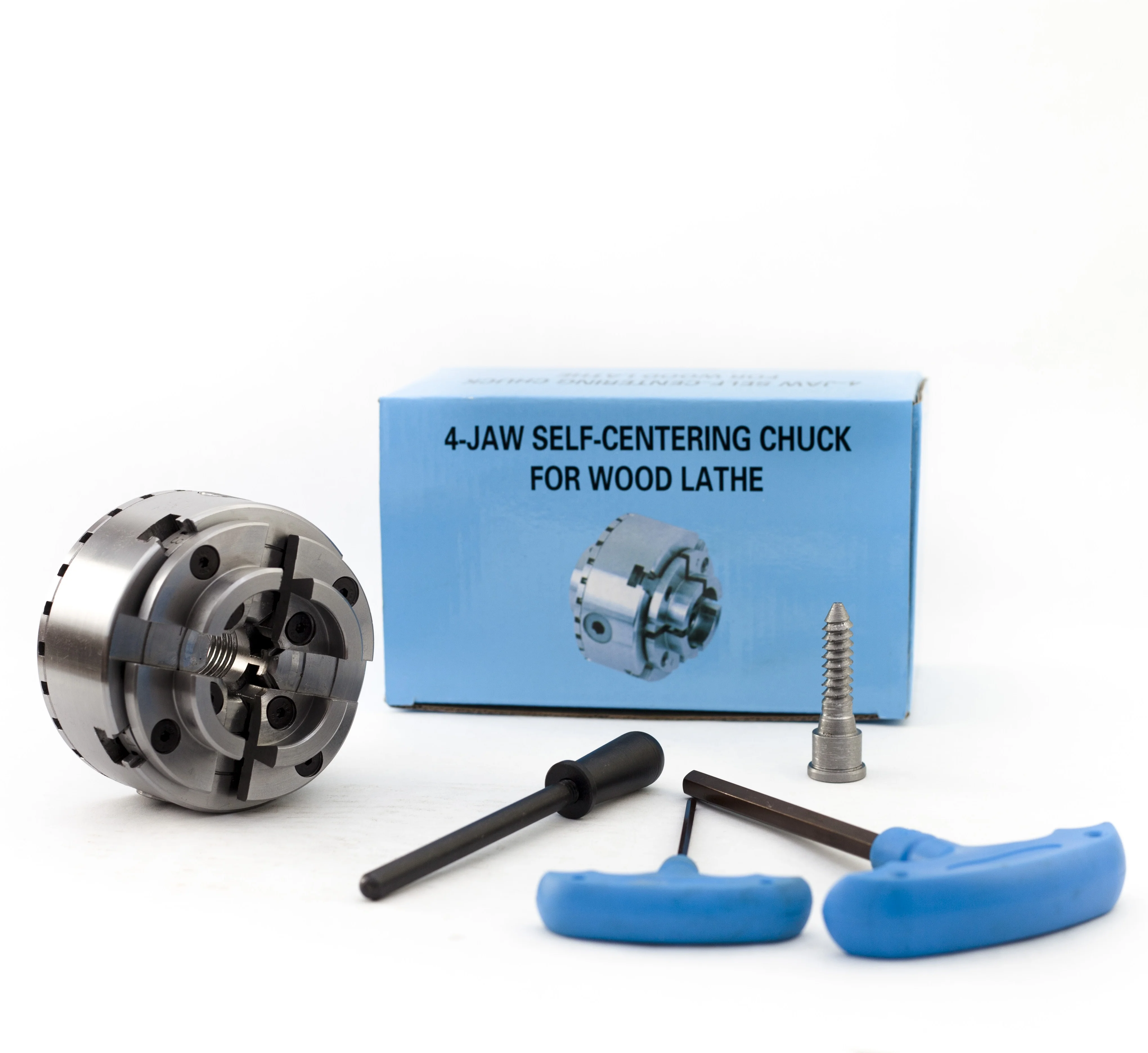 

wood lathe collet chuck 4 jaw self -centering chuck KP96/KP125
