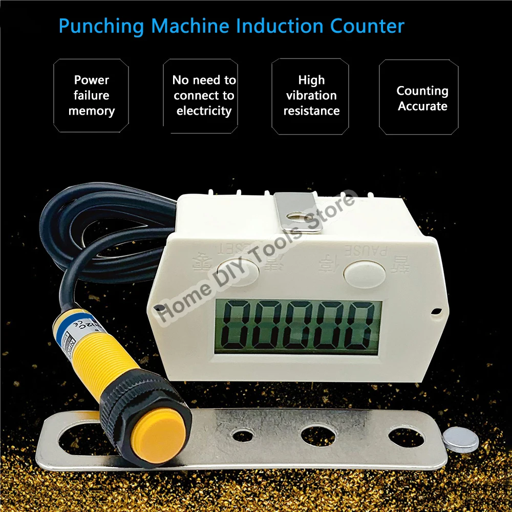 Numérique électronique 5 Affichage Compteur Proximité Industrielle Capteur Magnétique Interrupteur Compteur de Poinçon Induction Automatique Compteur Mètre 1 Numérique électronique 5 Affichage Compteur Proximité Industrielle Capteur Magnétique Interrupteur Compteur de Poinçon Induction Automatique Compteur Mètre 1