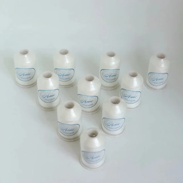 Description Picture 2 of item1000m Water Soluble Sewing Thread  Tex27 Long White Color 20C Wash Away Vanish Extra Quilting Basting Thread 40S/2