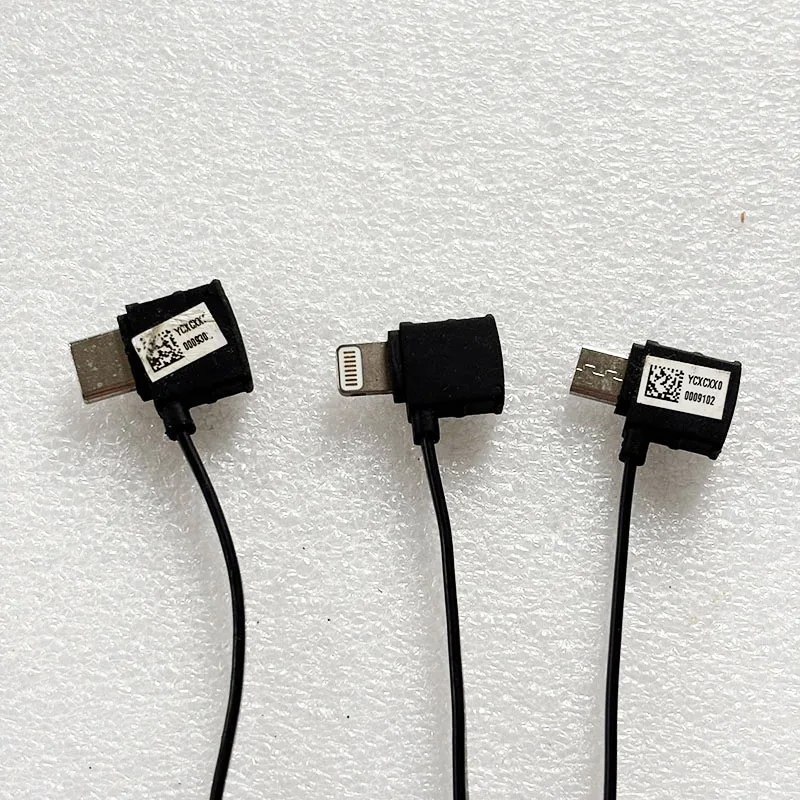 Câble Micro USB OTG pour DJI Mavic 2/Pro/Mini/Air/Spark - Compatible iOS/Android/Type-C