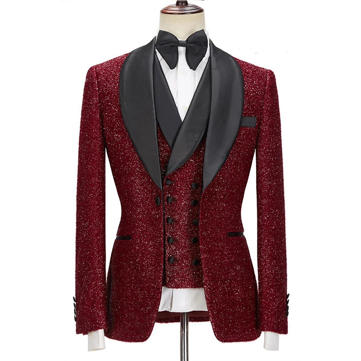 Blazer Suit For Suits High Quality Pants Mens Clothing Party Wedding Tuxedo Jackets vest Rad costume Designer Clothes Coats