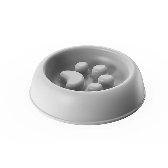 Cat Slow Feeder Bowl Anti-Choking Pet Food Dish Non-Gulping Feeding Utensil for Kitten Small Cat Cat Slow Feeder Bowl Anti-Choking Pet Food Dish Non-Gulping Feeding Utensil for Kitten Small Cat