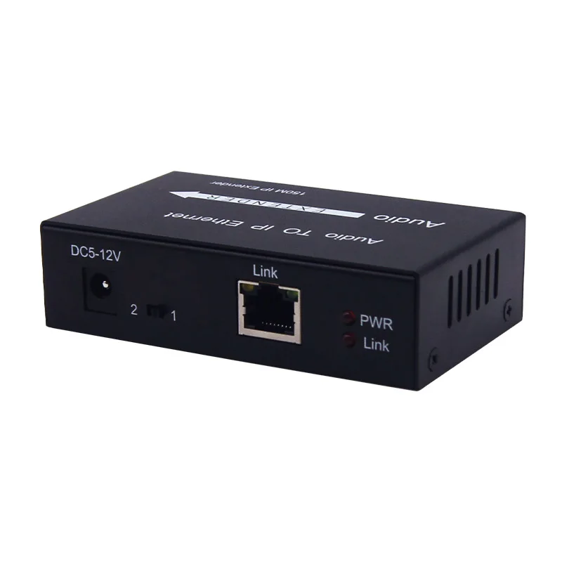 2 Channel Bi-directional RCA to RJ45 Extender over Cat5e/6 up to 150m RCA Audio IP Converter