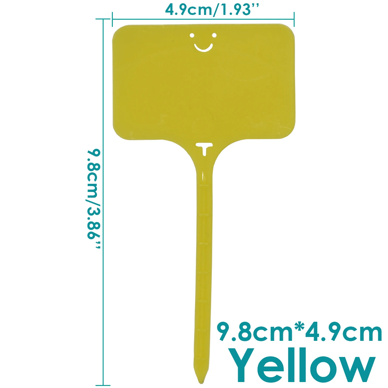 Yellow 9.8x4.9cm