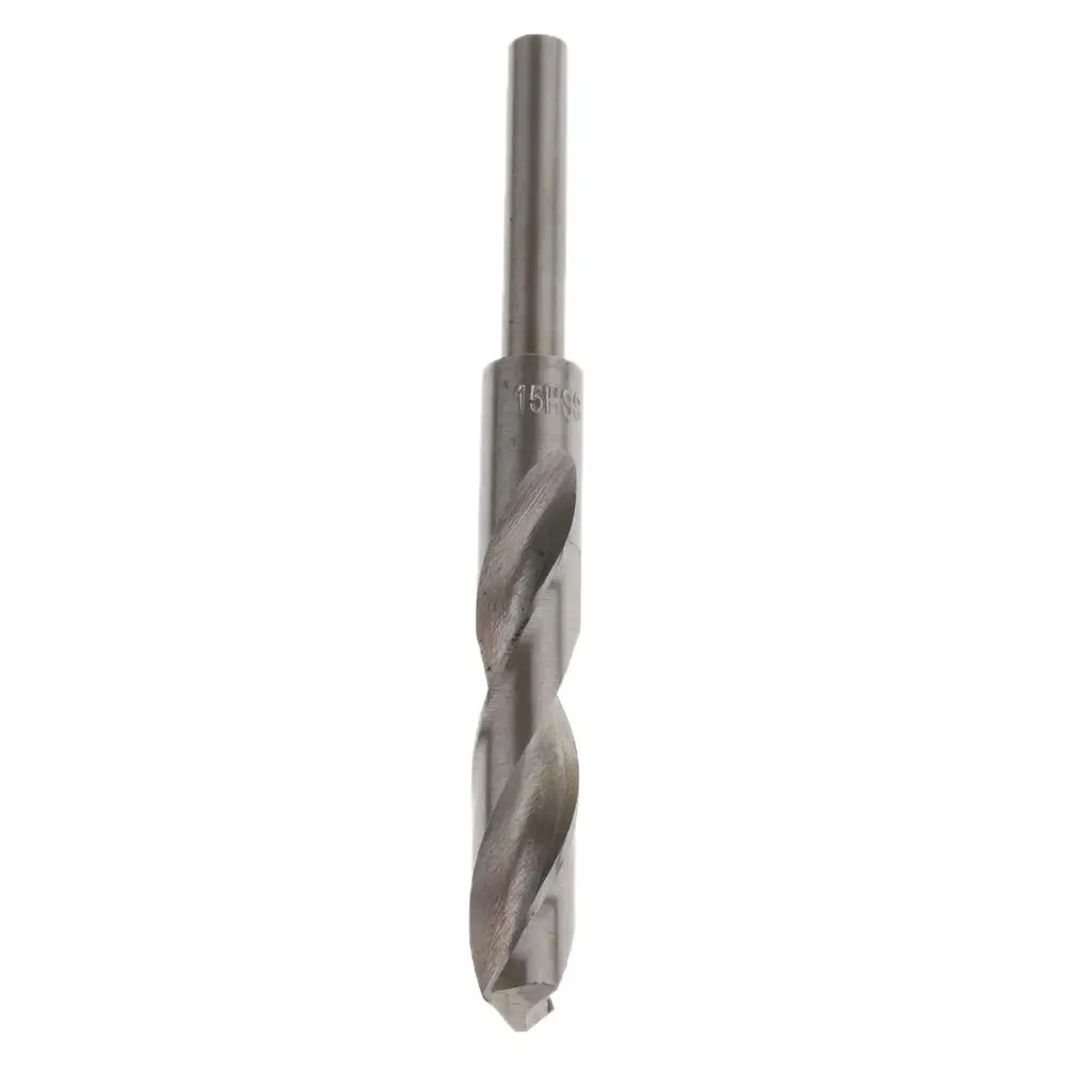 

High-speed Steel 1/2" Straight Shank Twist Drill Bit 15-17.5mm Drilling Dia