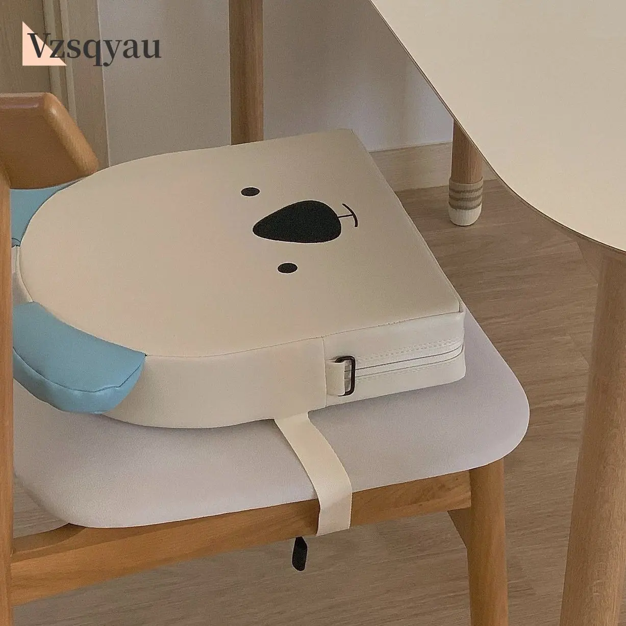 

Folding Children Dining Cushion Portable Kid Increased Chair Pad Adjustable Removable Highchair Chairs Booster Seats Kids Chair