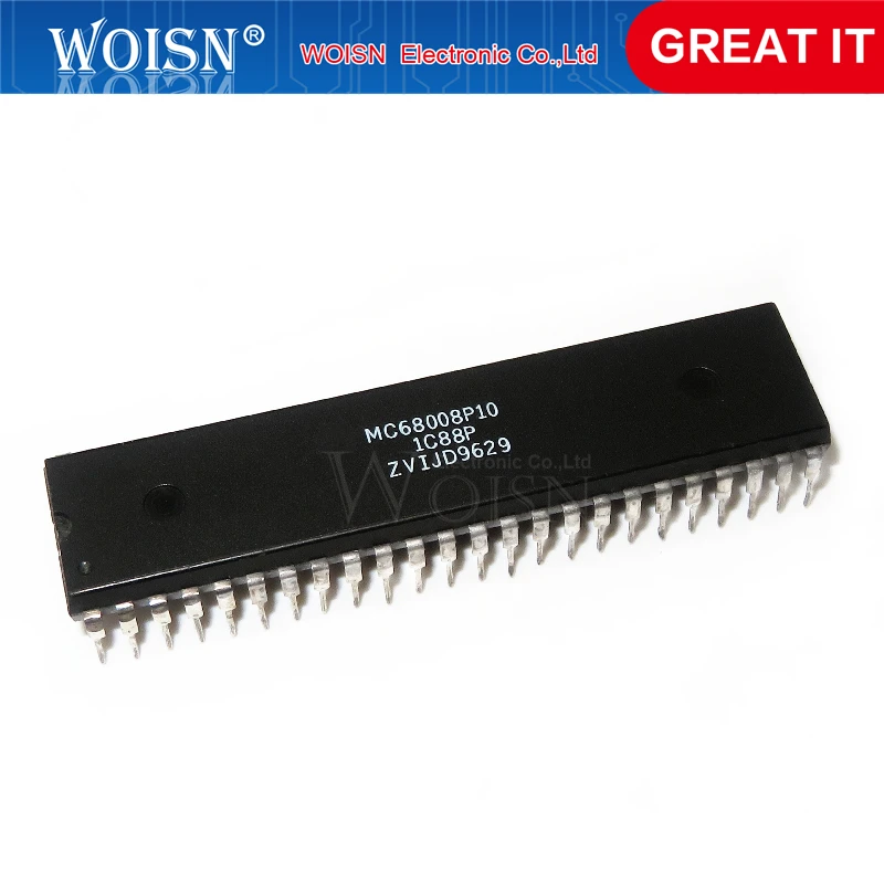 1 개/몫 MC68008P10 MC68008P8 MC68008P MC68008 DIP 48 재고반도체 집적회로