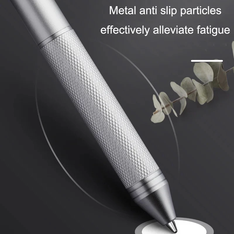 Gravity Sensing Metal Multi-Function Pen Ballpoint Pen + Mechanical Pencil Four in one Business Multi-Color multifunction pen