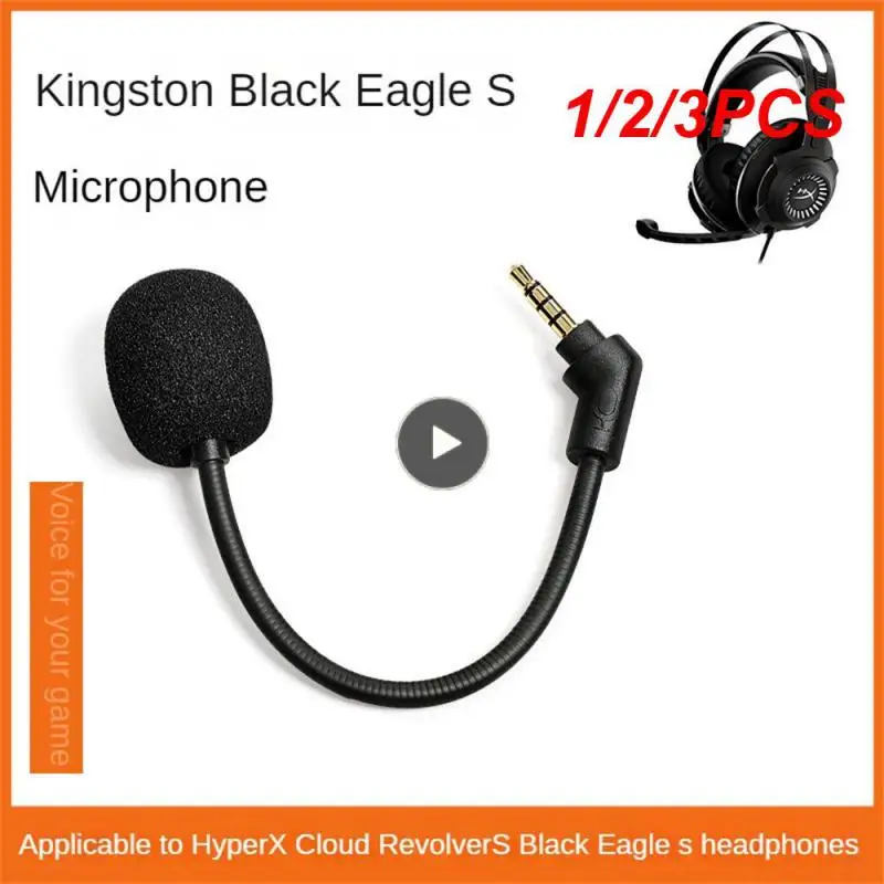 1/2/3Pcs Sostituzione Staccabile Aux 3.5Mm Microfono Mic Noise Cancelling Per Redragon H510 Zeus Cuffie Da Gioco Cablate Gioco
