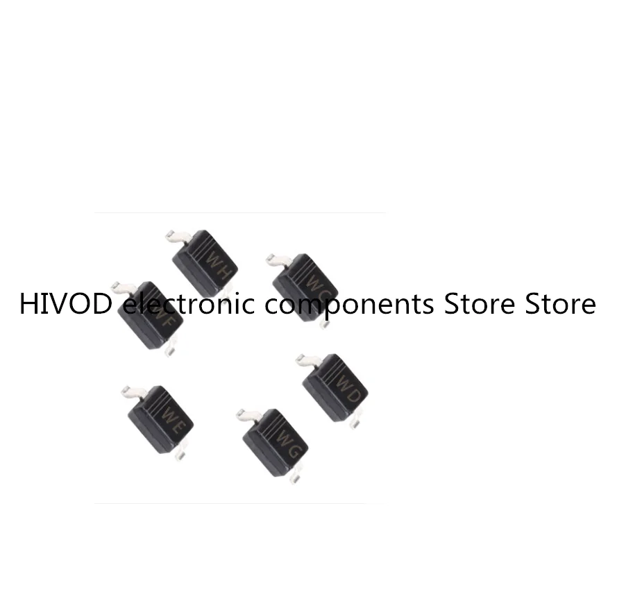 100pcs Smd Zener Diode Bzt52c33 Bzt52c36 Bzt52c39 Bzt52c43 Bzt52c47