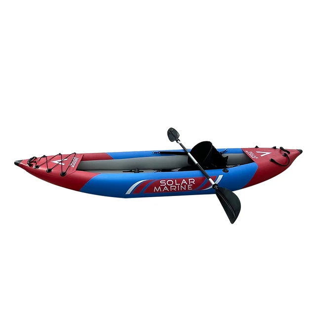 SOLARMARINE SM312 Inflatable WhiteWater Kayak 1 Person Fishing with