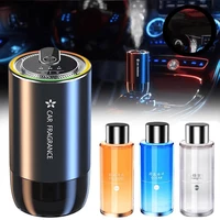 1000mAh Car Air Freshener USB Rechargeable Fragrance Diffuser LED Light Smell Distributor Aromatherapy Scent Air Refresher