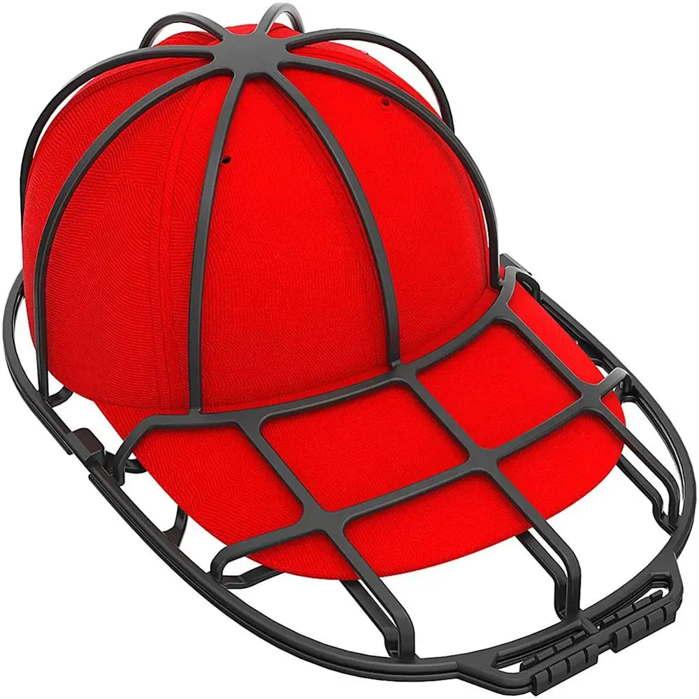 Double-deck Hat Cleaners-New Design Baseball Cap Washer, Fit for Adult/Kid's Hat Washer Frame/Washing Cage, Sha