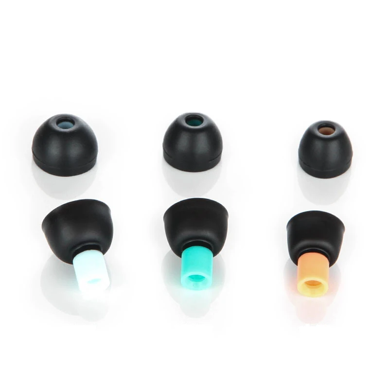 Silicone Earphone Case with Ear Pads and Cushion Tips - 3 Pairs