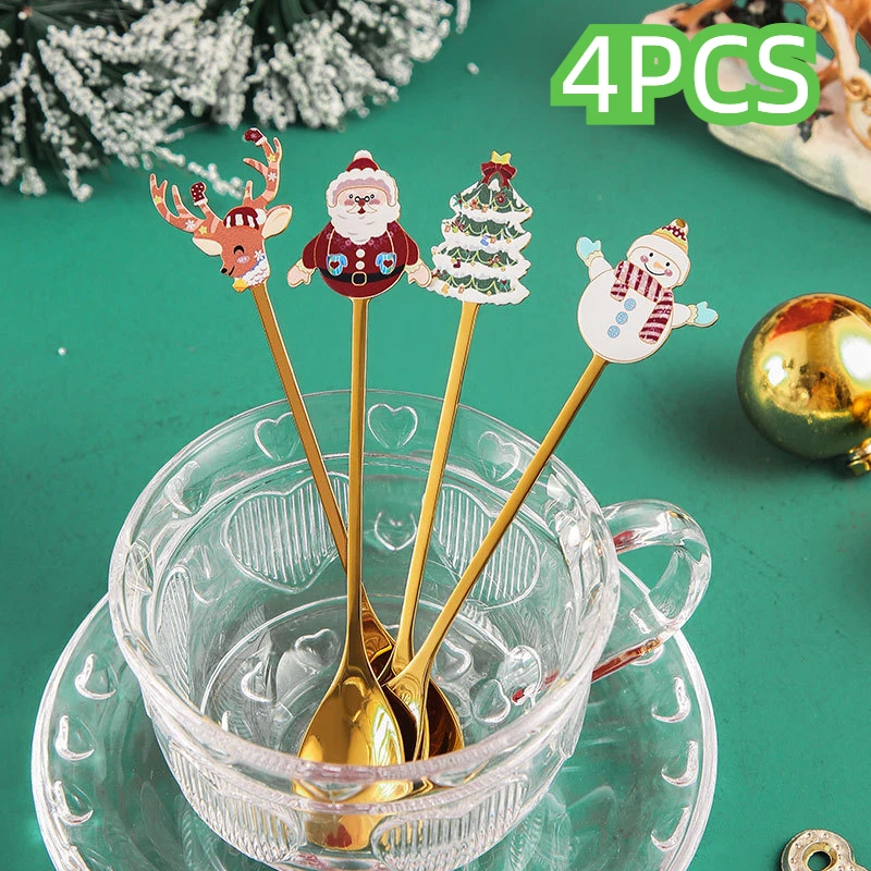 Dcieiosul - Cucharas Pequeñas De Postre De Acero Inoxidable De 4.9 Pulgadas, Cucharas De Café Expreso Pequeñas, Juego De 8 Cucharas Especiales Demitasse