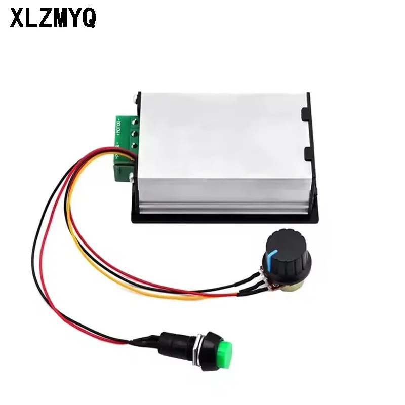 DC 6‑60V PWM DC Motor Speed Controller 12V 24V 36V 48V 30A Start Stop Switch Speed Controller Motor Governor Regulator