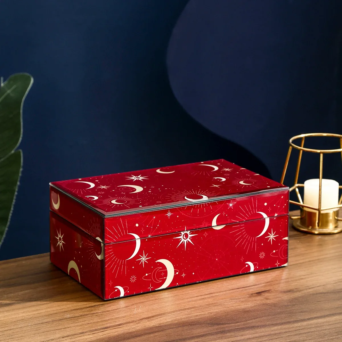New Sun, Moon and Stars Series of Jewelry Storage Box Jewelry Box Tarot Desktop Storage Personalized Packaging