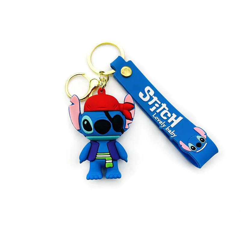 DisneyLiloStitchKeyChainBadgeHolderCharmHolderKeyAccessories