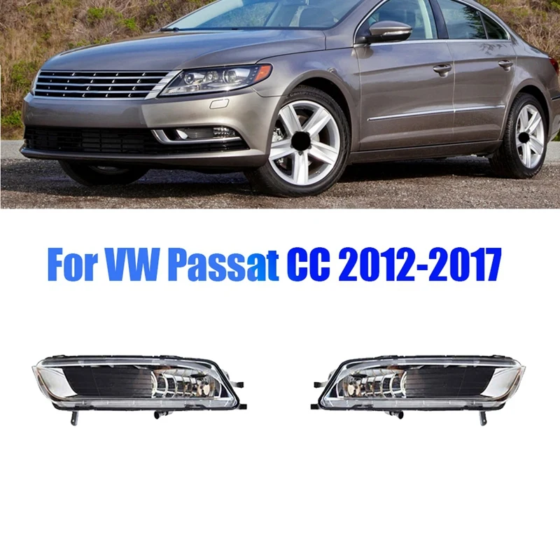 

1 пара, противотуманные фары 3C8941699 3C8941700 для VW Passat CC 2012-2017, противотуманные фары с галогенной лампой