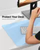 Office Desk Mat,Non-Slip PU Leather Desk Blotter, Computer Desk Pad, Waterproof Desk Writing Pad for Office and Home 60cm x 35cm 2