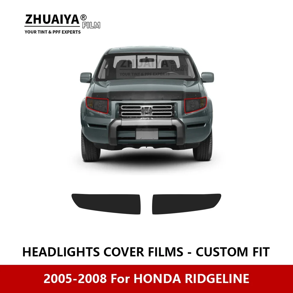 

Защитная пленка для передней фары автомобиля HONDA RIDGELINE 2005-2008 с защитой от царапин