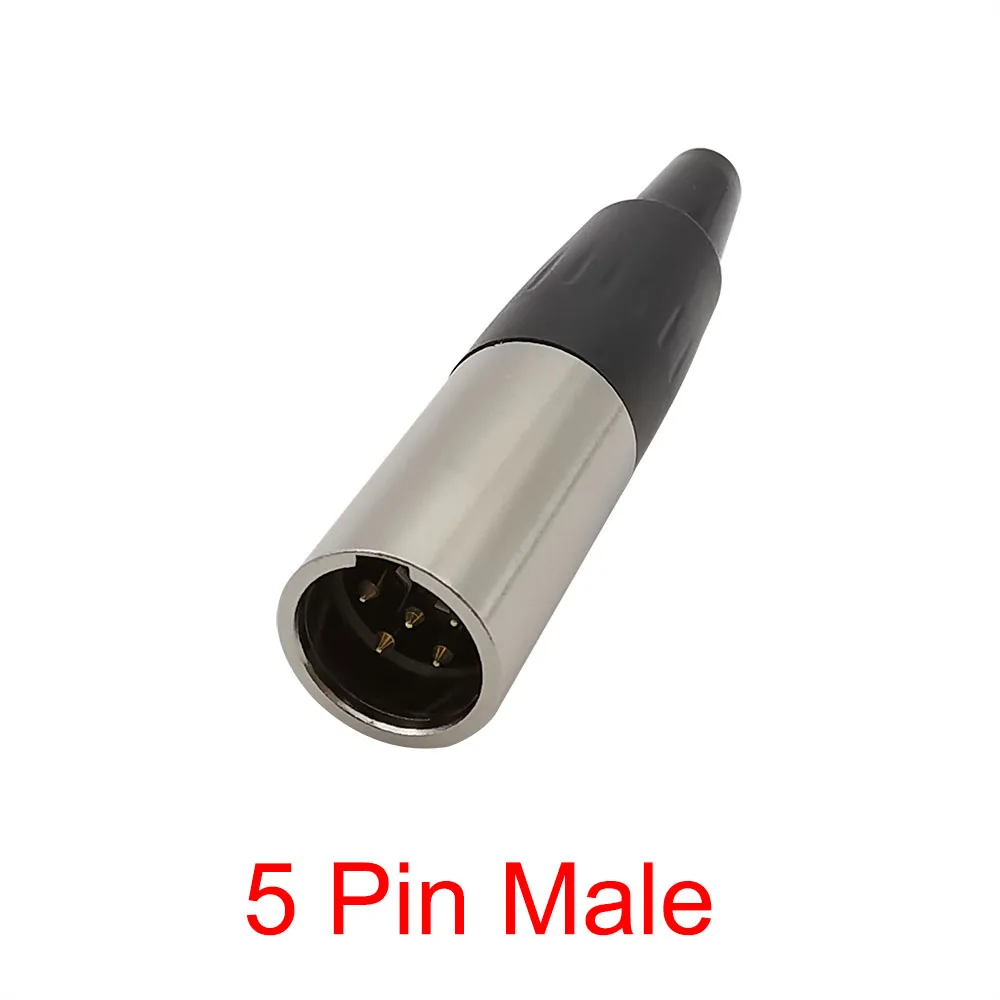 Contrik - NA3M5M, 3P XLR, 5P XLR, Maschio / Femmina, Bianco - Foto 11